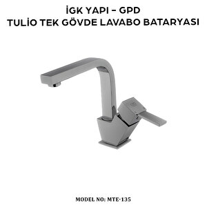 İgk Yapi - Gpd Mtl135 Tuli̇o Tek Gövde Lavabo Bataryasi