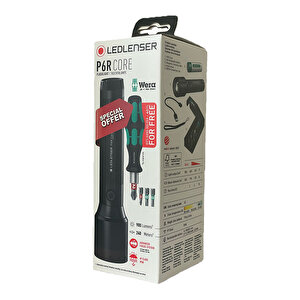 Led Lenser P6r Core + Wera Set El Feneri
