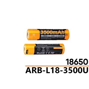 Feni̇x Arb-l18-3500 Mah Usb Şarjli Pi̇l