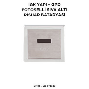İgk Yapi - Gpd Fpb02 Fotoselli̇ Pi̇suvar Bataryasi (siva Alti)