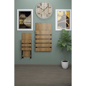 Begonya Duvara Monte Katlanabilir Tek Tabureli Pratik Mutfak Masası Yemek Masası Balkon Masası