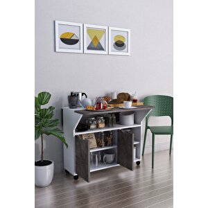 Kelebek Masa Yemek Masası 2 Kapaklı Mutfak Masası