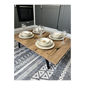 Yer Sofrası Katlanır Çalışma Masası Hamur Açma Sunum Masası Çam Montaj Gerekmez 60x90 Cm