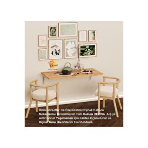 72 X 45 Cm Katlanır Masa Duvara Monte Masa Mutfak Masası Balkon Masası Çalışma Masası