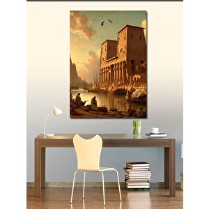 Kanvas Tablo Eski Mısır Temalı 50x70 cm