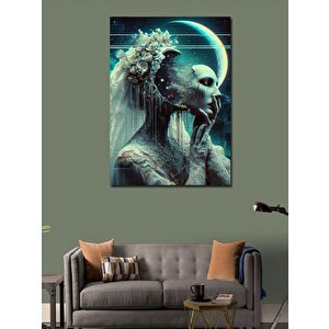 Kanvas Tablo Korkunç Deniz Atı 70x100 cm
