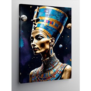 Kanvas Tablo Mısır Kraliçesi Nefertiti 50x70 cm