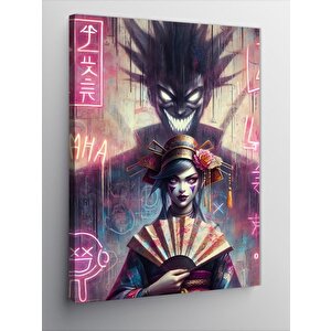 Kanvas Tablo Japon Animesi Tarzında 50x70 cm