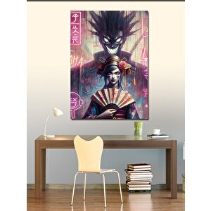 Kanvas Tablo Japon Animesi Tarzında 70x100 cm