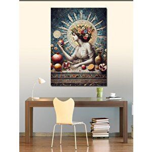 Kanvas Tablo Mozaik Nar Ve Kadın 70x100 cm