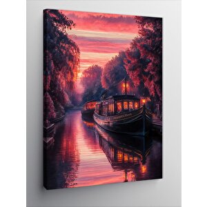 Kanvas Tablo Renkli Koala 100x140 cm
