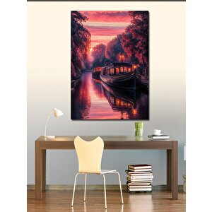 Kanvas Tablo Renkli Koala 100x140 cm