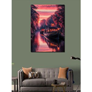 Kanvas Tablo Renkli Koala 100x140 cm