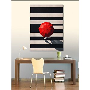 Kanvas Tablo Soft Renkli Yapraklar 50x70 cm