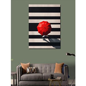 Kanvas Tablo Soft Renkli Yapraklar 50x70 cm