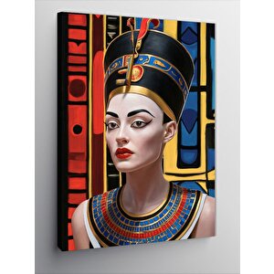 Kanvas Tablo Nefertiti Mısır Kraliçesi 100x140 cm