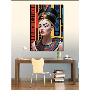 Kanvas Tablo Nefertiti Mısır Kraliçesi 50x70 cm