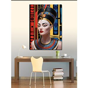 Kanvas Tablo Nefertiti Mısır Kraliçesi 70x100 cm