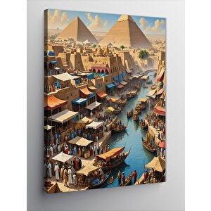 Kanvas Tablo Mısır 70x100 cm
