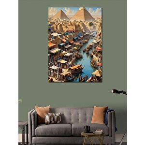 Kanvas Tablo Mısır 70x100 cm