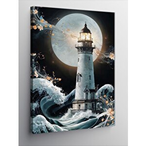 Kanvas Tablo Deniz Feneri 50x70 cm