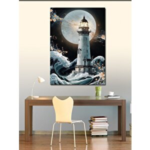 Kanvas Tablo Deniz Feneri 50x70 cm
