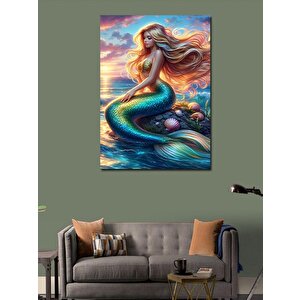 Kanvas Tablo Deniz Kızı 100x140 cm