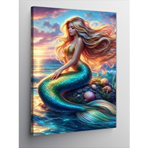Kanvas Tablo Deniz Kızı 70x100 cm