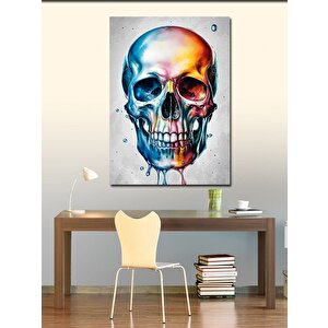 Kanvas Tablo Renkli Kuru Kafa 100x140 cm