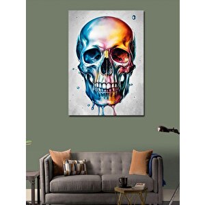 Kanvas Tablo Renkli Kuru Kafa 100x140 cm