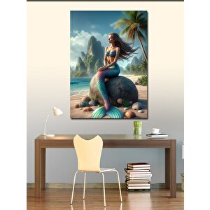 Kanvas Tablo Deniz Kızı 70x100 cm