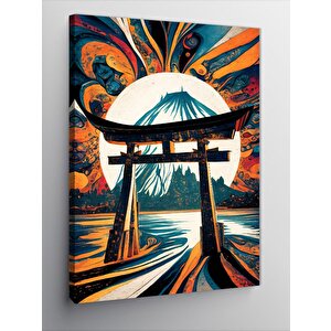 Kanvas Tablo Japonya Kutsal Kapısı 50x70 cm