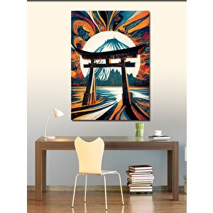 Kanvas Tablo Japonya Kutsal Kapısı 50x70 cm