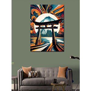 Kanvas Tablo Japonya Kutsal Kapısı 50x70 cm