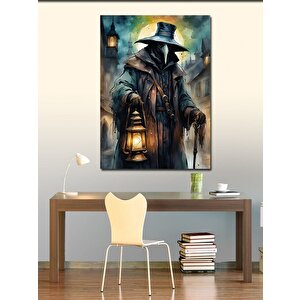 Kanvas Tablo Veba Maskeli Adam 70x100 cm