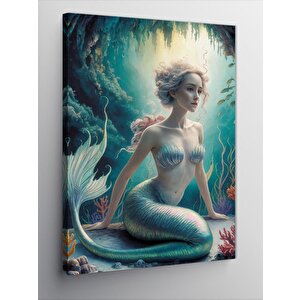 Kanvas Tablo Deniz Kızı 50x70 cm