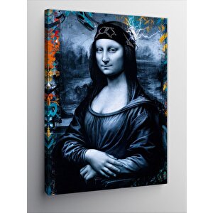 Kanvas Tablo Mona Lisa Fan Art 70x100 cm