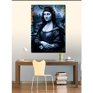 Kanvas Tablo Mona Lisa Fan Art 70x100 cm