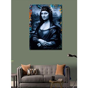 Kanvas Tablo Mona Lisa Fan Art 50x70 cm