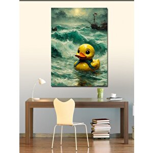Kanvas Tablo Denizdeki Ördek 50x70 cm