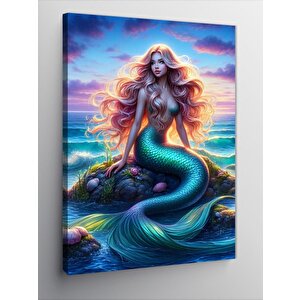 Kanvas Tablo Deniz Kızı 70x100 cm