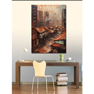 Kanvas Tablo Eski Binalar 70x100 cm
