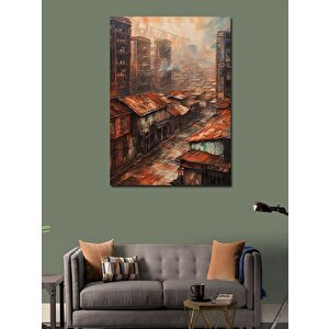 Kanvas Tablo Eski Binalar 70x100 cm