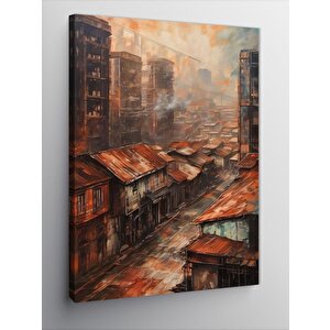 Kanvas Tablo Eski Binalar 50x70 cm