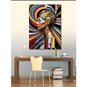 Kanvas Tablo Mısırlı Kadın 100x140 cm