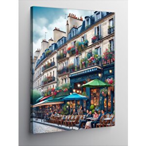 Kanvas Tablo Fransa Sokakları 50x70 cm