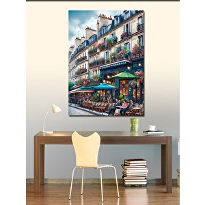 Kanvas Tablo Fransa Sokakları 50x70 cm