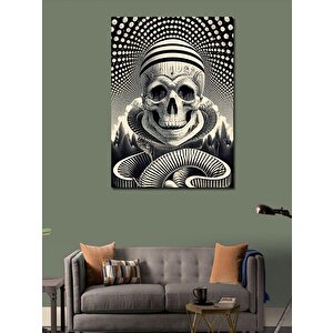 Kanvas Tablo Desenler Ve Kuru Kafa 100x140 cm