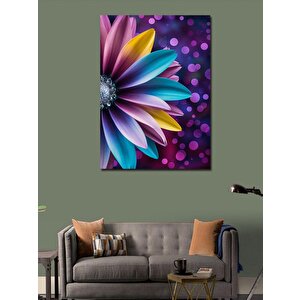 Kanvas Tablo Kahverengi Yarış Atı 100x140 cm