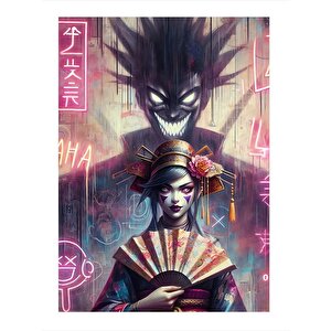 Japon Animesi Tarzında Art Mdf Tablo 35cm X50cm 35x50 cm